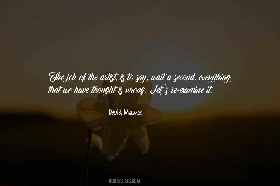 David Mamet Quotes #114317