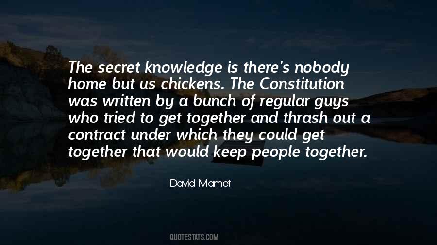 David Mamet Quotes #394145