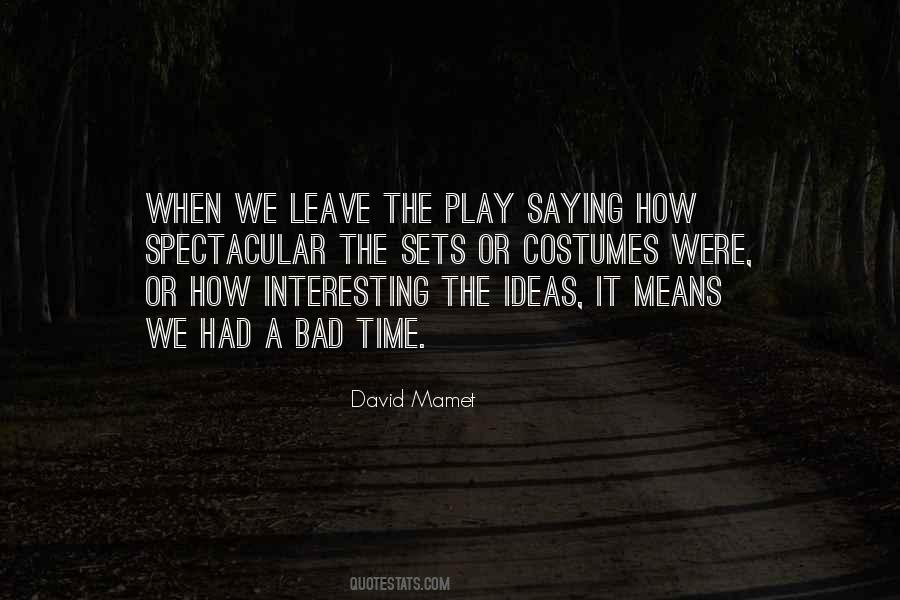 David Mamet Quotes #591999