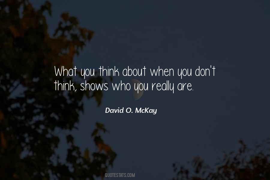 David Mckay Quotes #1140934