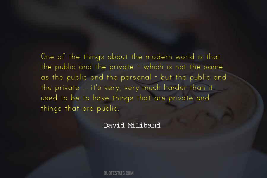 David Miliband Quotes #1251855