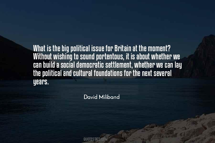 David Miliband Quotes #345378