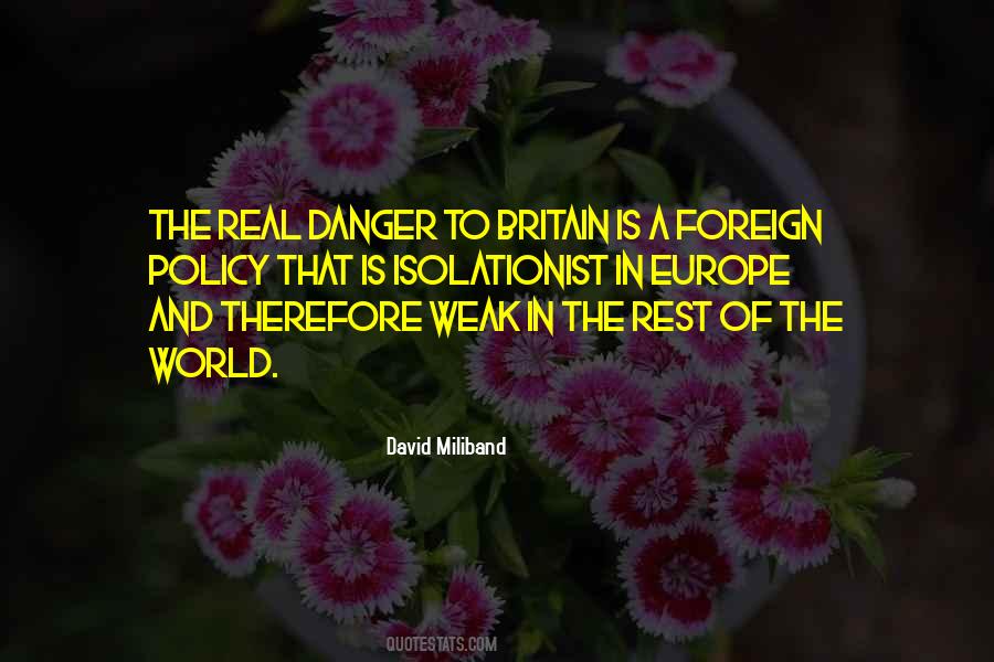 David Miliband Quotes #796605