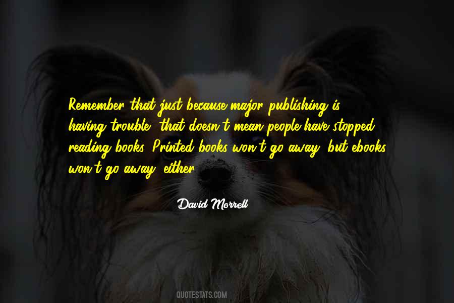 David Morrell Quotes #1135595