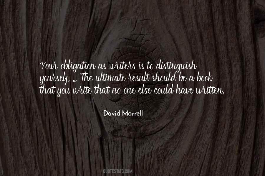 David Morrell Quotes #1556650