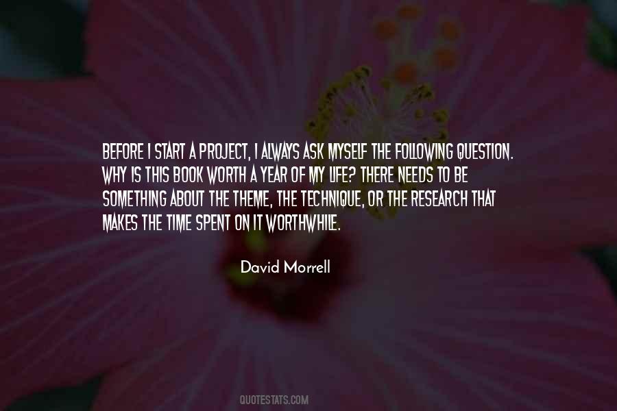 David Morrell Quotes #571056