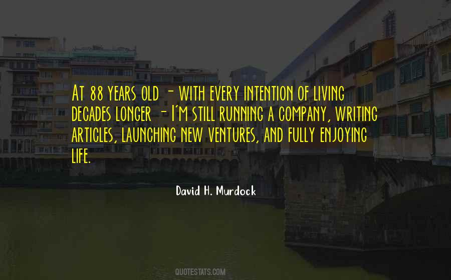 David Murdock Quotes #1074707