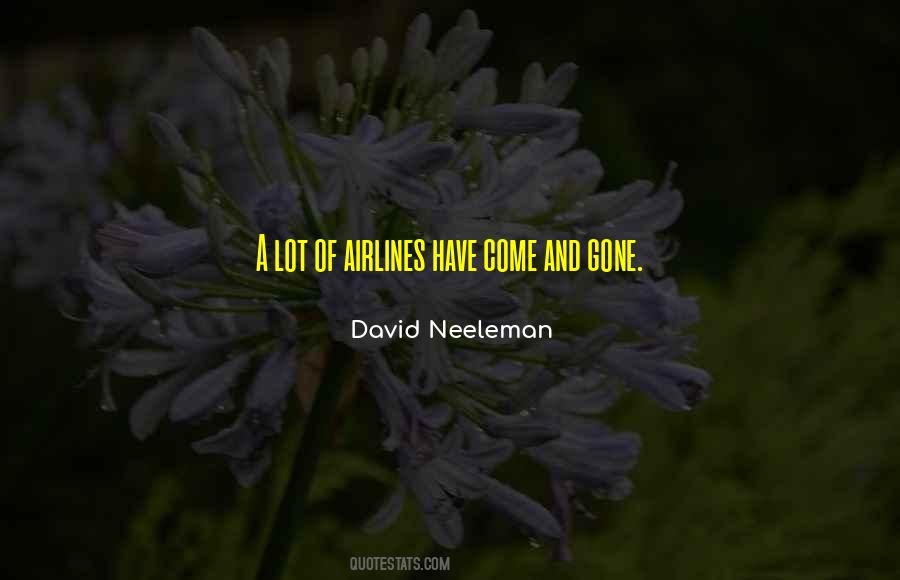 David Neeleman Quotes #418440