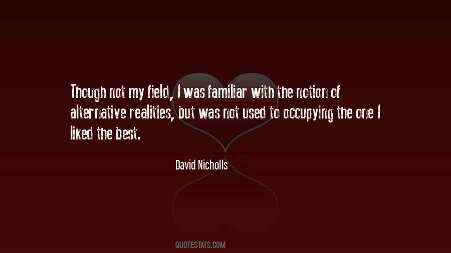 David Nicholls Quotes #132548