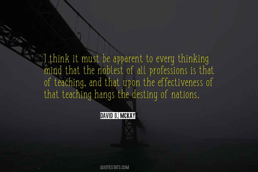 David O Mckay Quotes #1078136