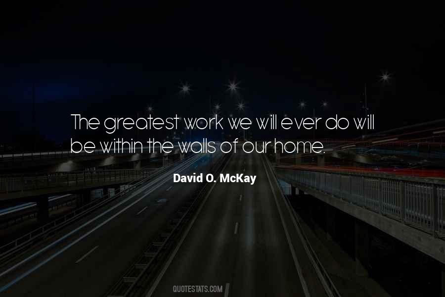 David O Mckay Quotes #1178323