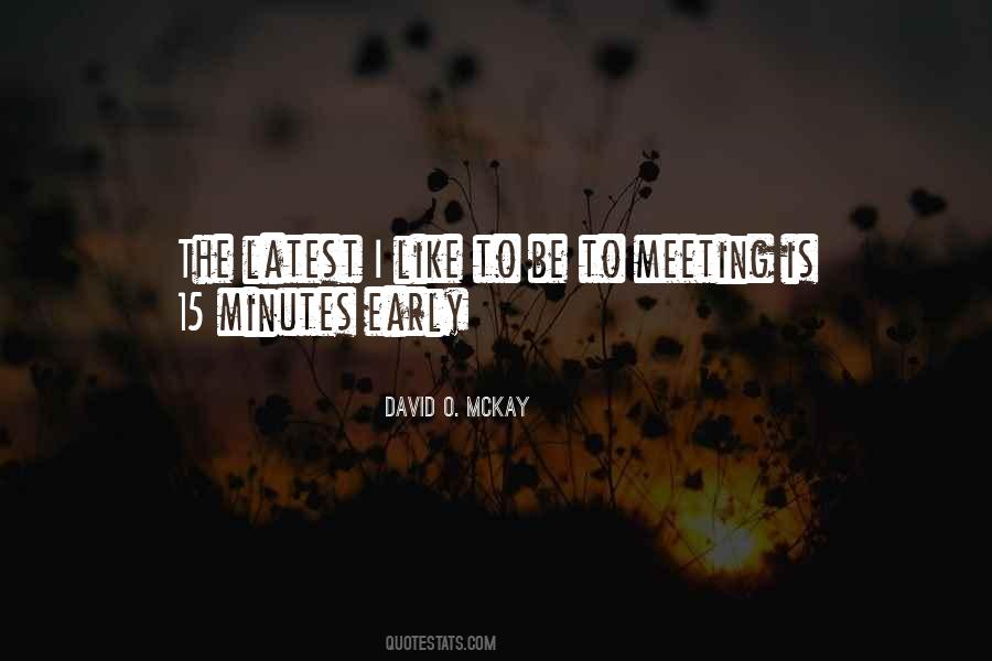 David O Mckay Quotes #48703