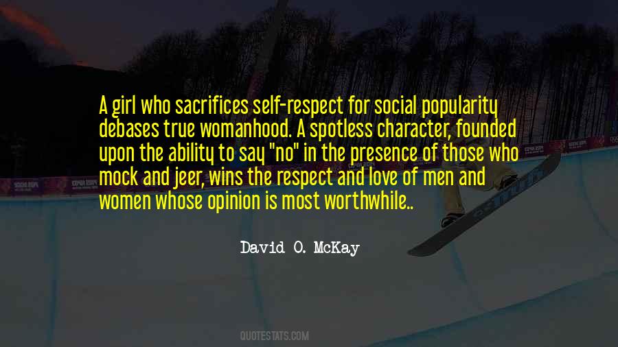 David O Mckay Quotes #889192