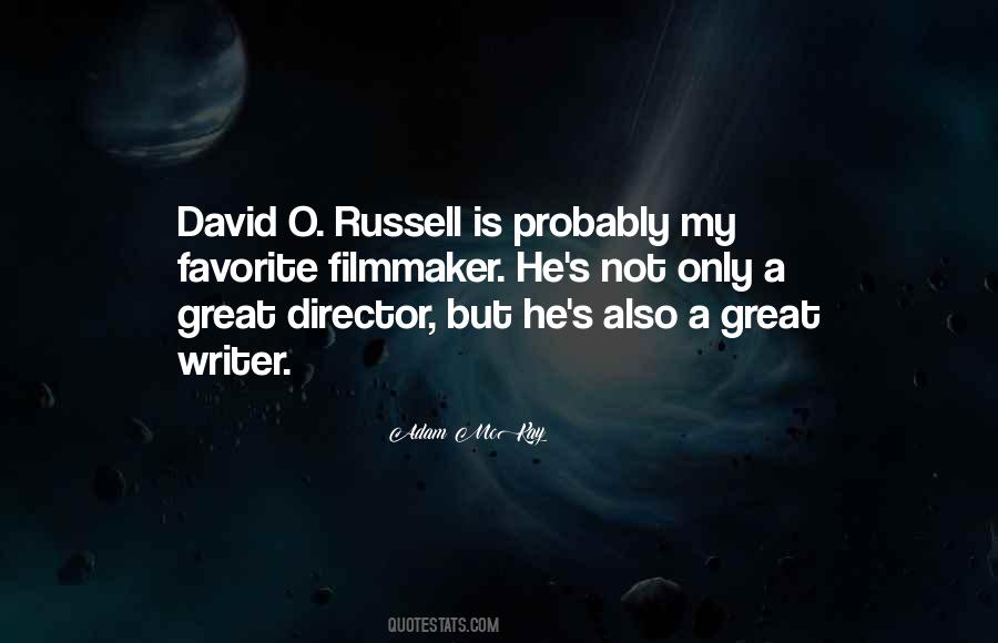 David O Russell Quotes #751268