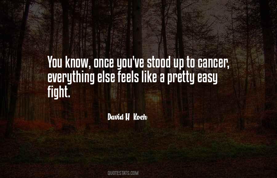 Quotes About Cancer Fight #380123