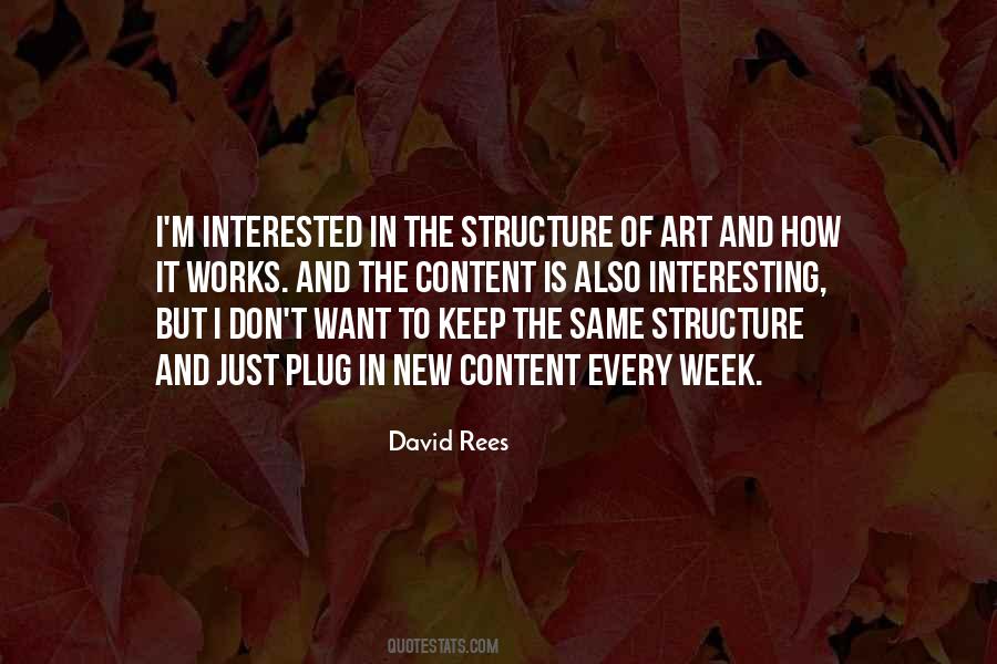 David Rees Quotes #1328832