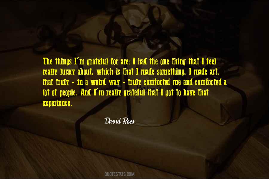 David Rees Quotes #1468105