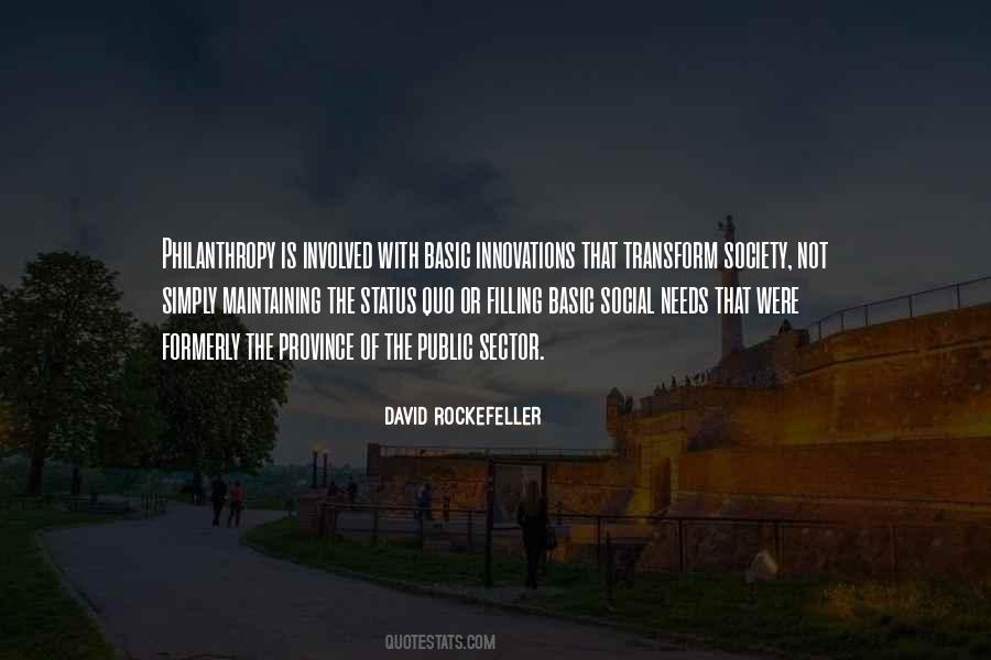 David Rockefeller Quotes #143820