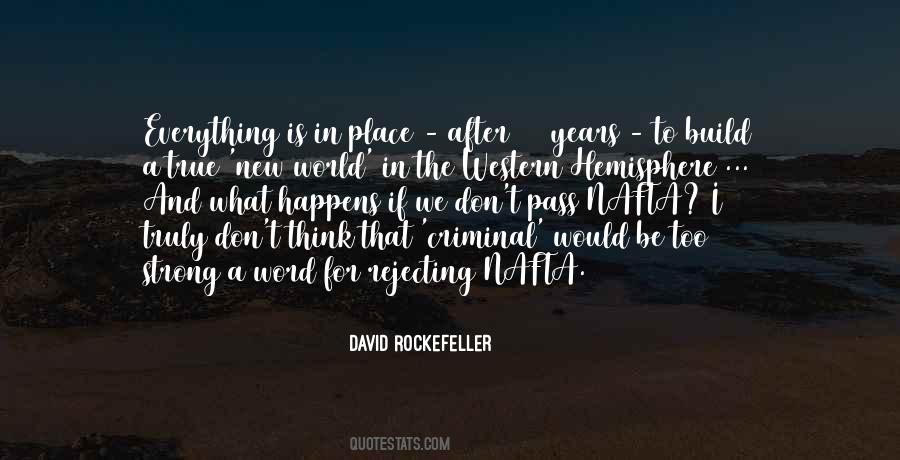 David Rockefeller Quotes #1854372