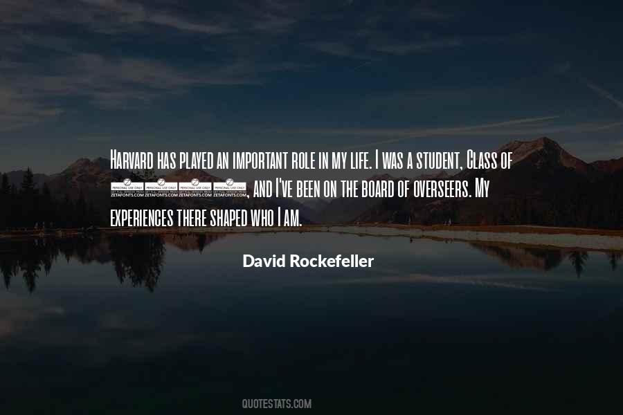 David Rockefeller Quotes #996540