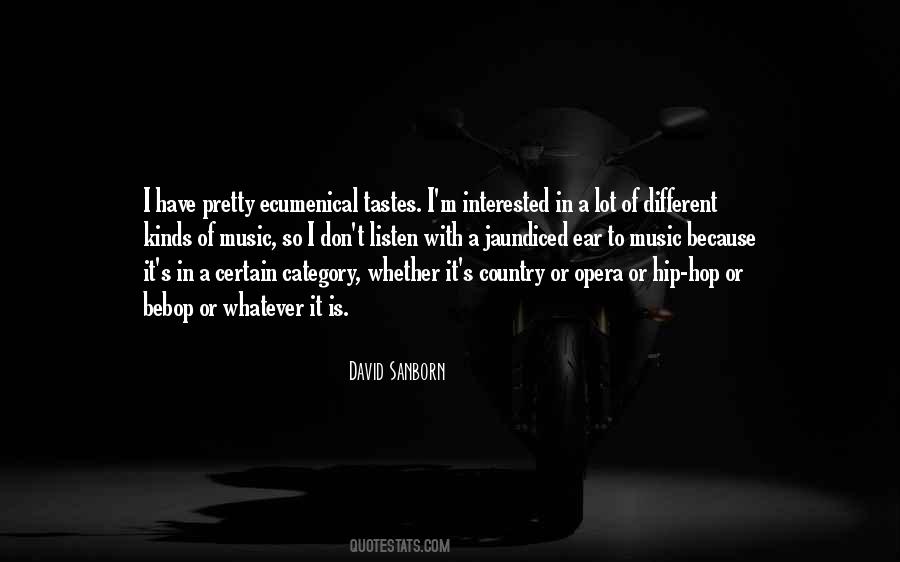 David Sanborn Quotes #1736714
