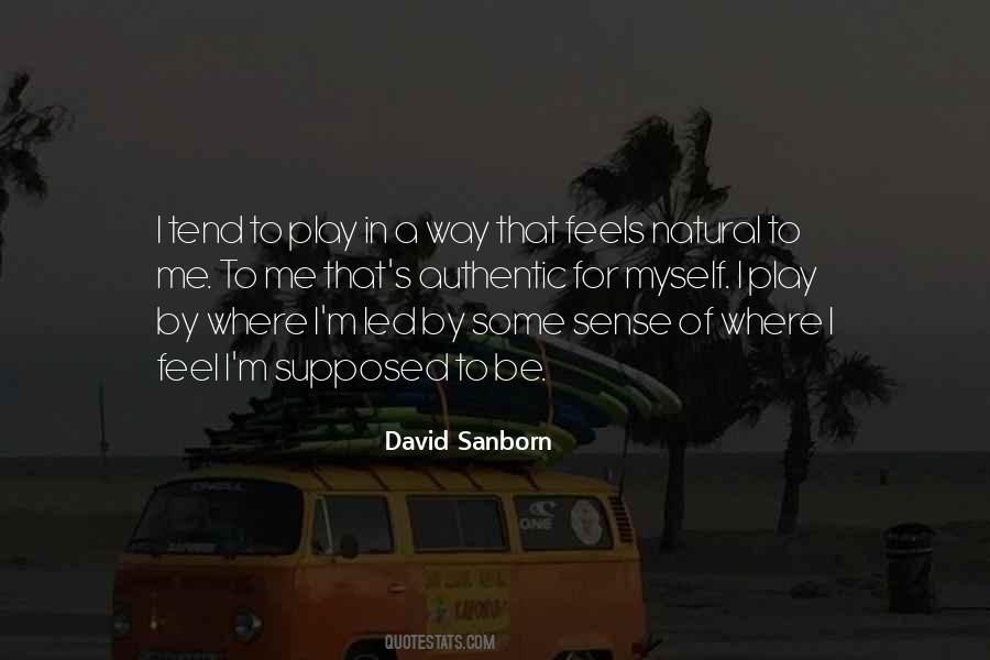 David Sanborn Quotes #516256