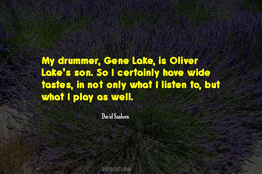 David Sanborn Quotes #767035
