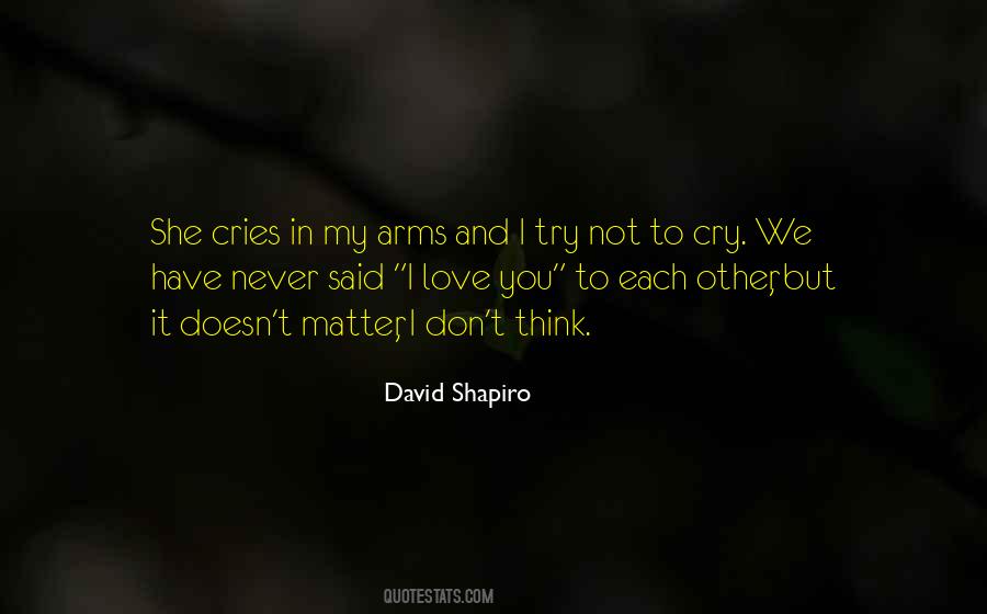 David Shapiro Quotes #466619