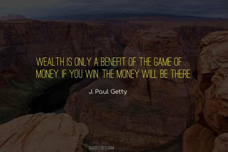 Quotes About Winning Money #139424