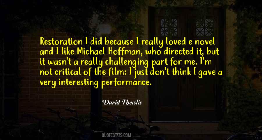 David Thewlis Quotes #1029293