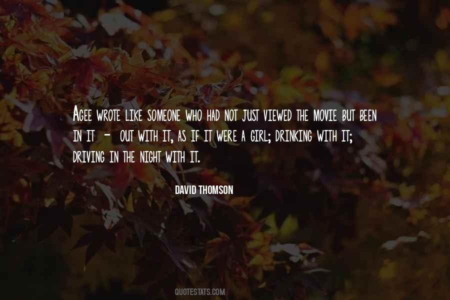 David Thomson Quotes #916479