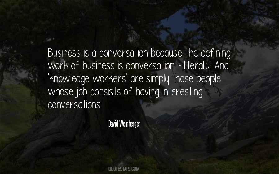 David Weinberger Quotes #1527967