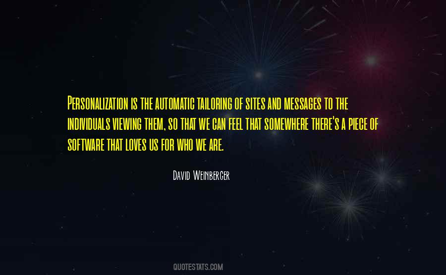 David Weinberger Quotes #1537058