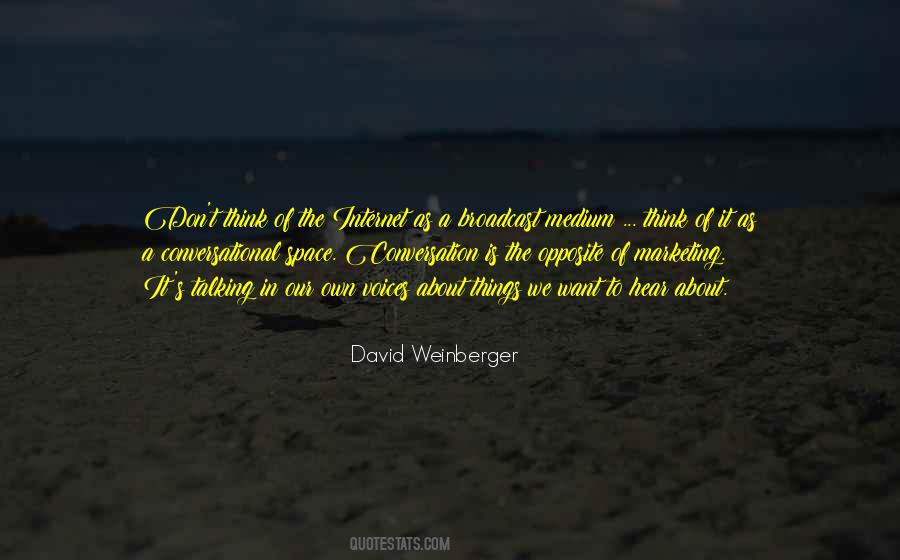 David Weinberger Quotes #1692122