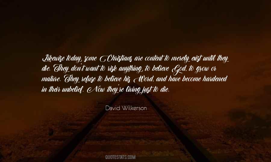 David Wilkerson Quotes #1649407