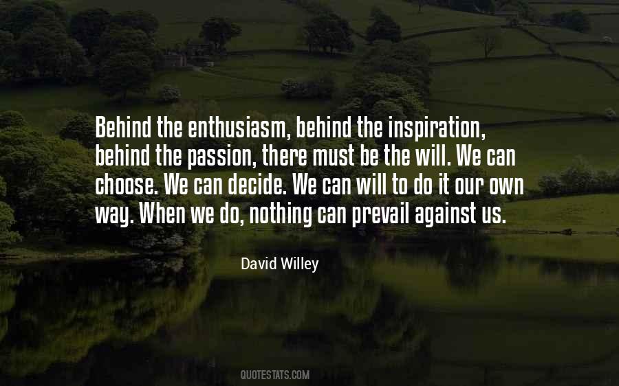 David Willey Quotes #482085