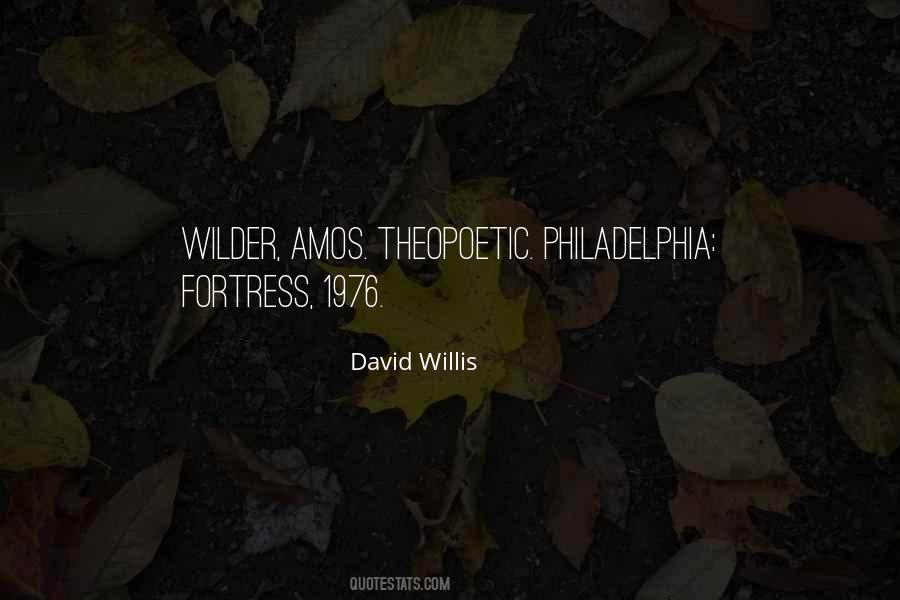 David Willis Quotes #1323910