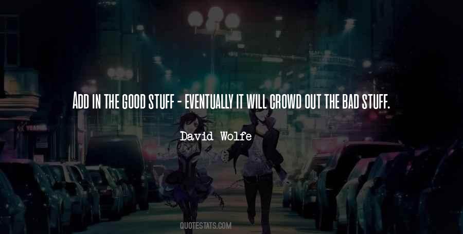 David Wolfe Quotes #168400