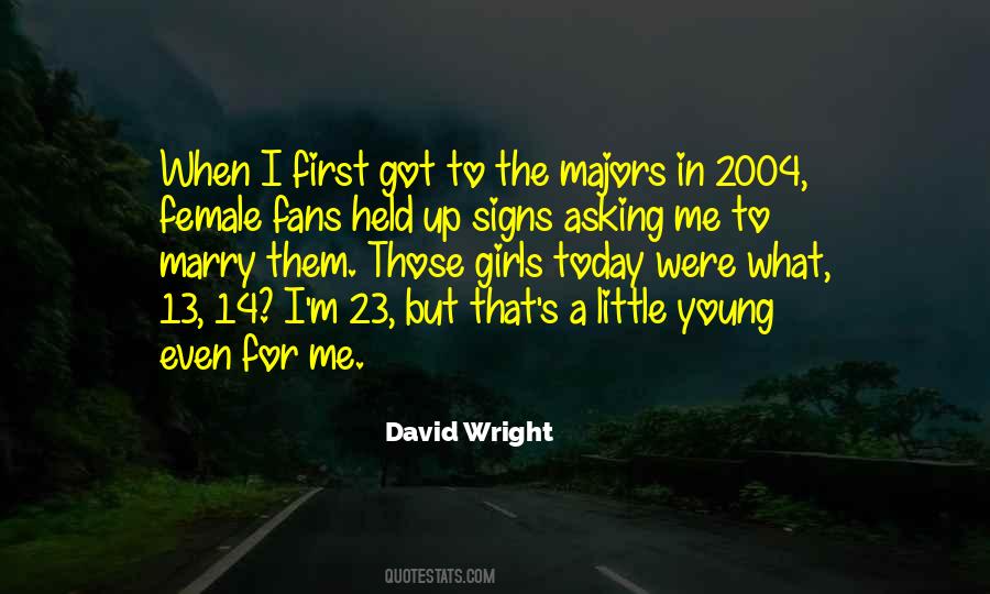 David Wright Quotes #1800448