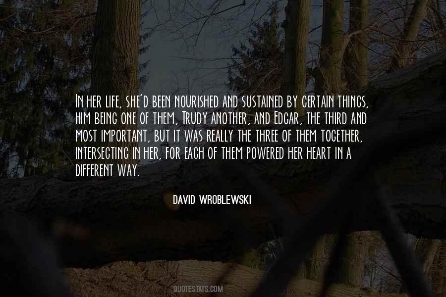 David Wroblewski Quotes #876436