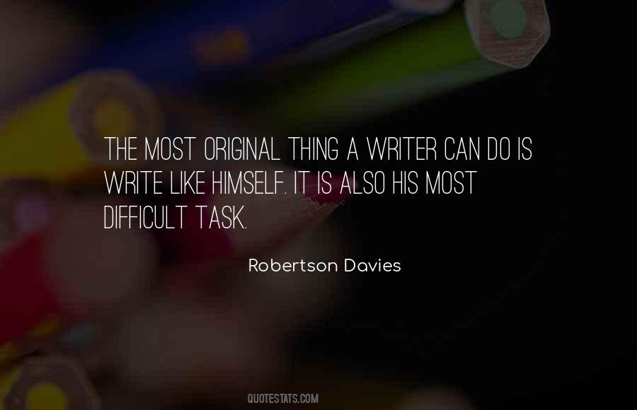 Davies Robertson Quotes #424925