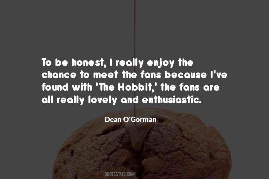 Dean O'gorman Quotes #1276805