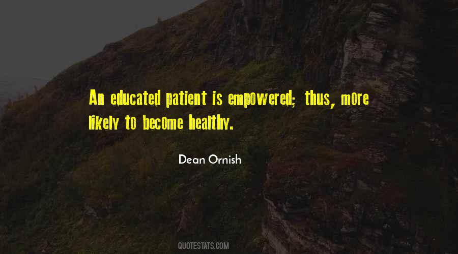 Dean Ornish Quotes #1412627