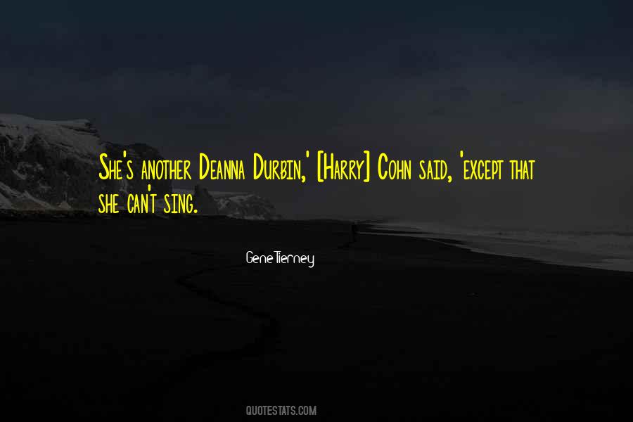Deanna Durbin Quotes #342075