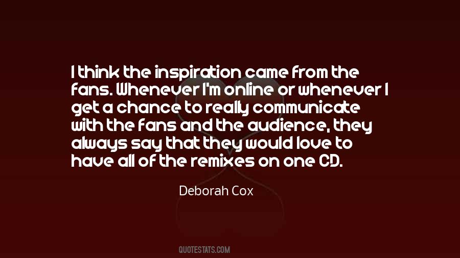 Deborah Cox Quotes #964168