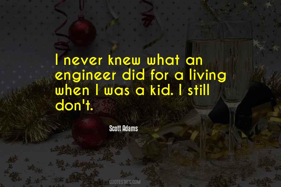 Quotes About I Never Knew #1390003