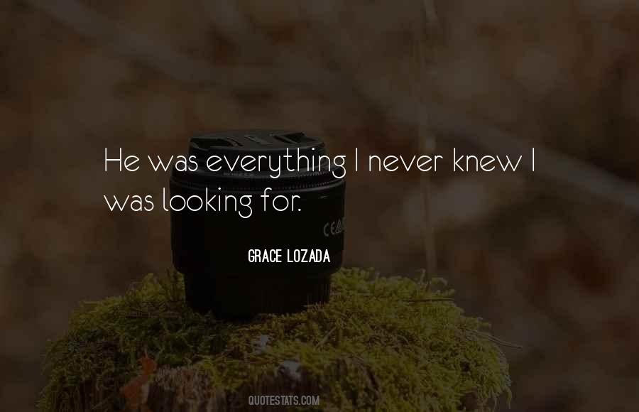 Quotes About I Never Knew #74636 Quotes About I Never Knew #74636