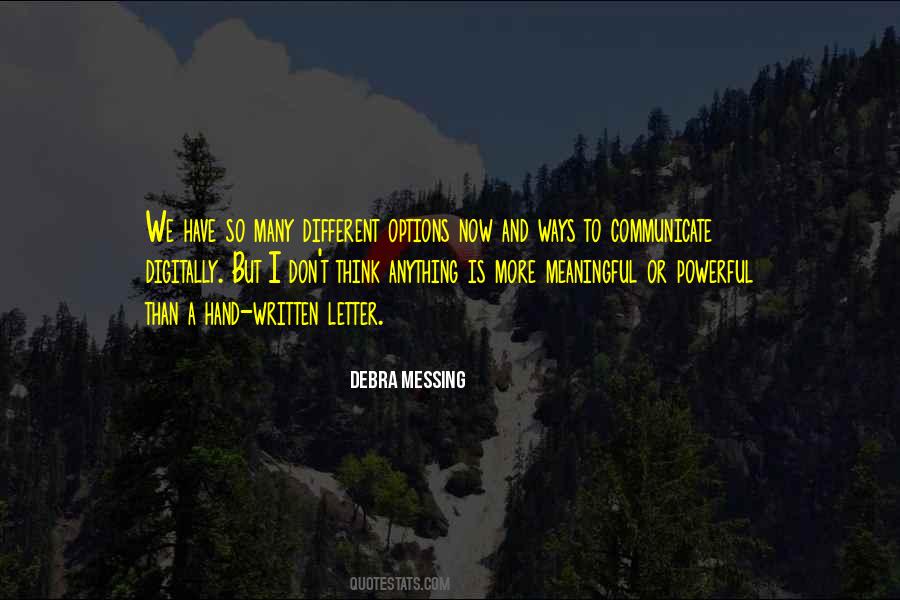 Debra Messing Quotes #567271