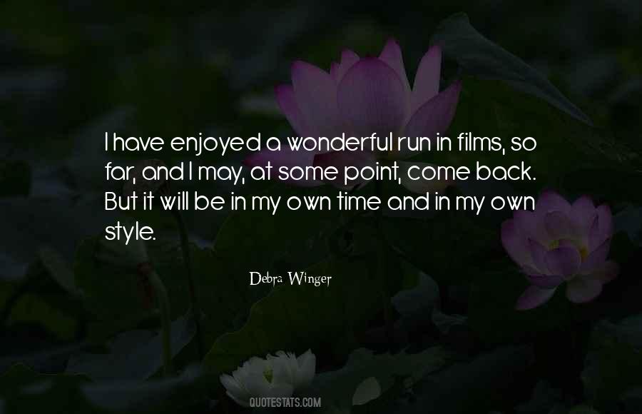 Debra Winger Quotes #1368878