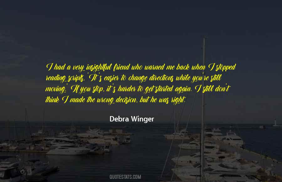 Debra Winger Quotes #370733